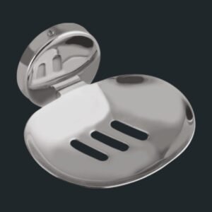 Chrome Soap Dish - Oval