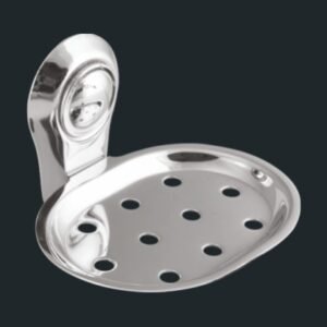 CSD-102 Snow – Chrome Soap Dish
