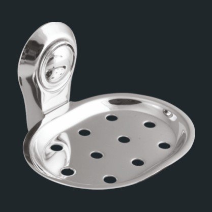 CSD-102 Snow – Chrome Soap Dish