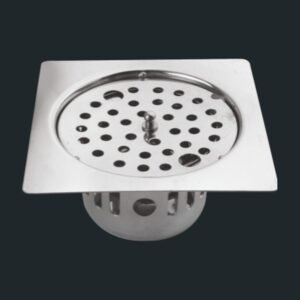 GT-405 Classic Square with Nob – Anti-Cockroach Grating