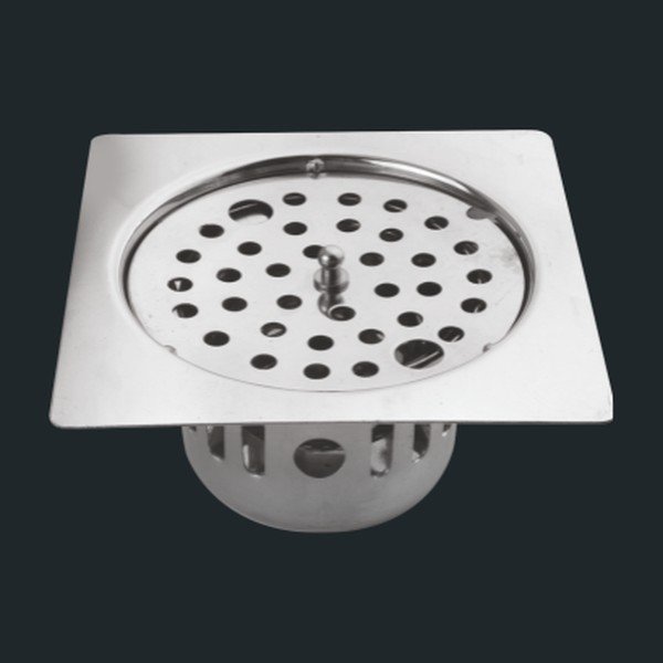 GT-405 Classic Square with Nob – Anti-Cockroach Grating