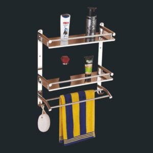 MS-334 Triple Layer Rack – SS Multi Shelf