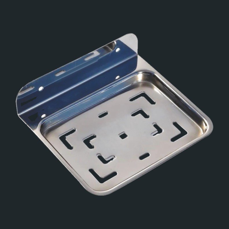 SD-108 Amelia – SS Soap Dish - Image 1