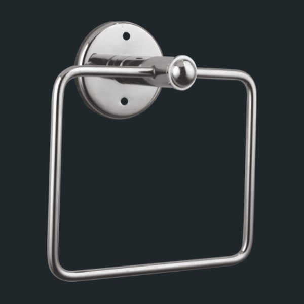 TR-107 Square – Solid Wire Towel Ring