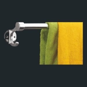 TR-407 Aluminium Hook – Towel Rod with Zinc Bracket